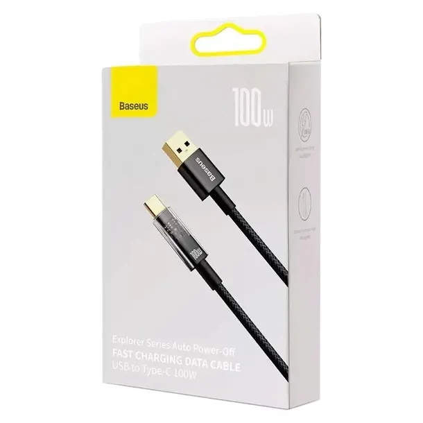 kabel-usb-do-usb-c-baseus-explorer-100w-1m-czarny-waga-z-opakowaniem-0-3-kg