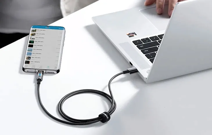 kabel-usb-do-usb-c-baseus-explorer-100w-1m-czarny-stan-nowy