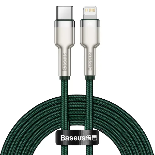 kabel-usb-c-do-lightning-baseus-2m-zielony