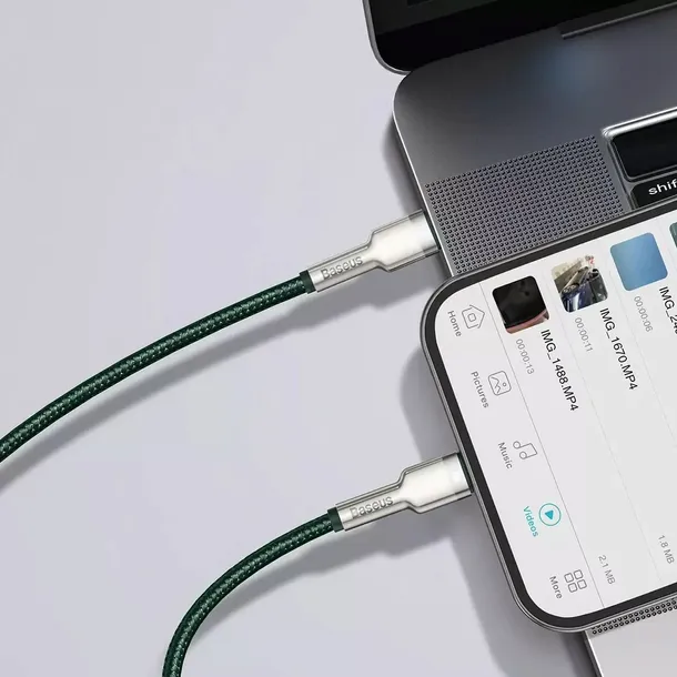 kabel-usb-c-do-lightning-baseus-2m-zielony-stan-nowy-waga-z-opakowaniem-0-3-kg