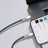 kabel-usb-c-do-lightning-baseus-2m-zielony-stan-nowy-waga-z-opakowaniem-0-3-kg