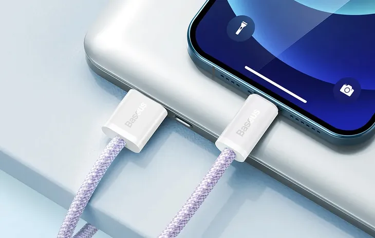 kabel-usb-do-lightning-baseus-dynamic-2-4a-1m-fioletowy-waga-z-opakowaniem-0-3-kg