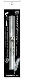 pisak-pedzelkowy-brush-pen-white-ultra-fine