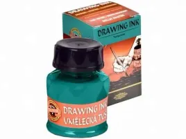 tusz-kreslarski-art-metalik-20g-turquoise-2460-koh-i-noor