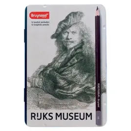 zestaw-12-olowkow-rembrandt-van-rijn-bruynzeel-w-metalowym-pudelku