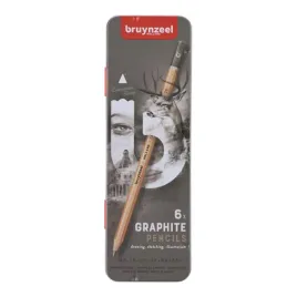 zestaw-6-olowkow-grafitowych-bruynzeel-w-metalowym-pudelku