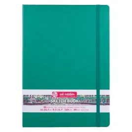 szkicownik-ciemno-zielony-140g-21x30cm-80k-talens