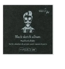 szkicownik-black-sketch-9x9cm-kwadrat-170g-32ark