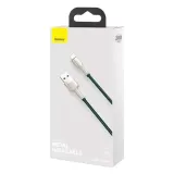 kabel-usb-do-lightning-baseus-cafule-2-4a-2m-zielony-waga-z-opakowaniem-0-3-kg-stan-nowy