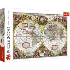 puzzle-2000-el-mapa-ziemi-trefl