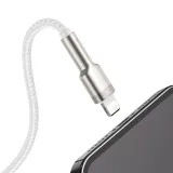 kabel-usb-do-lightning-baseus-cafule-2-4a-1m-bialy-stan-nowy-waga-z-opakowaniem-0-3-kg