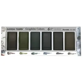 kuretake-gansai-tambi-graphite-colors-6-szt-mc20gr-6v