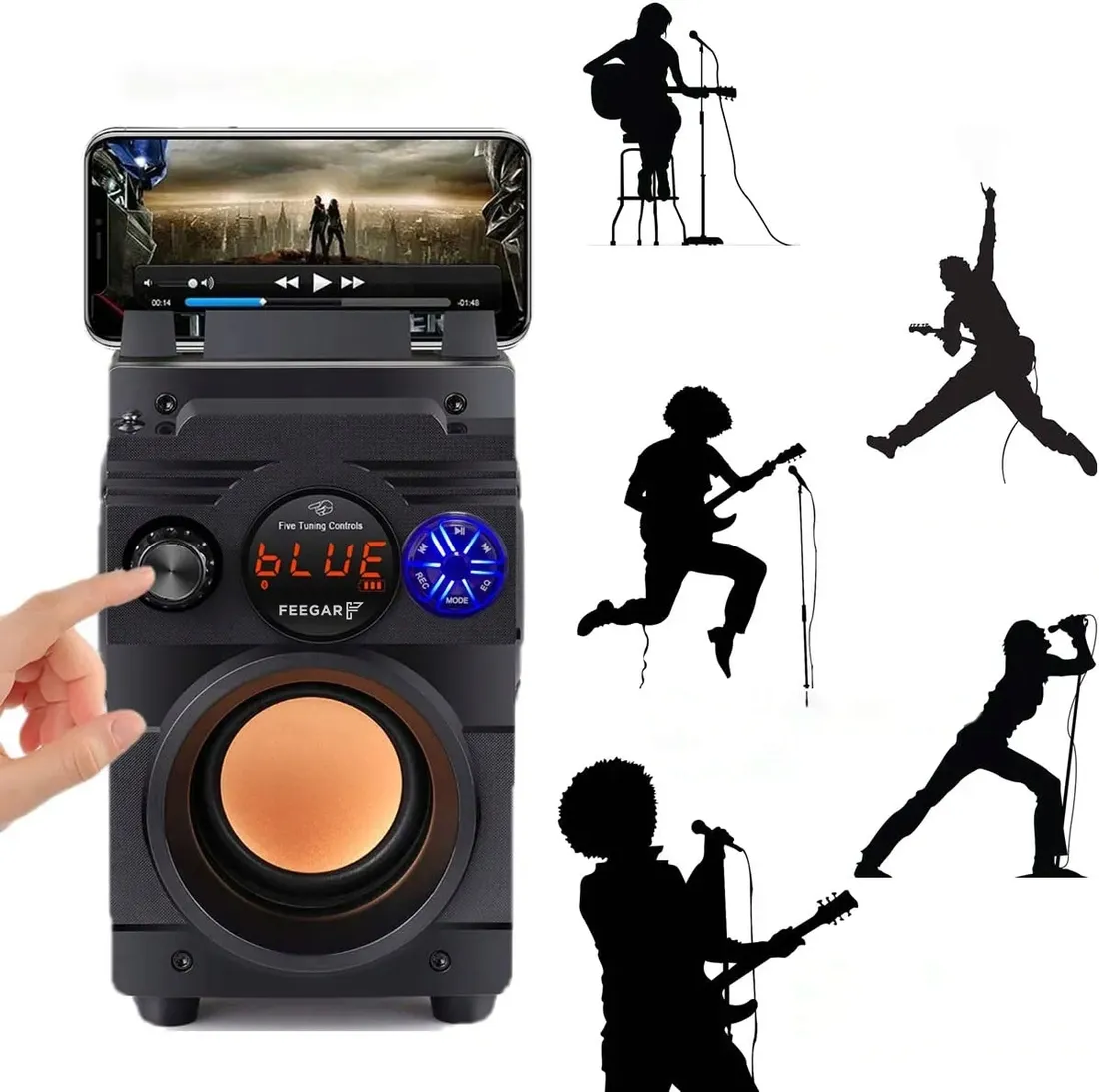 przenosny-glosnik-bluetooth-feegar-karaoke-mikrofo