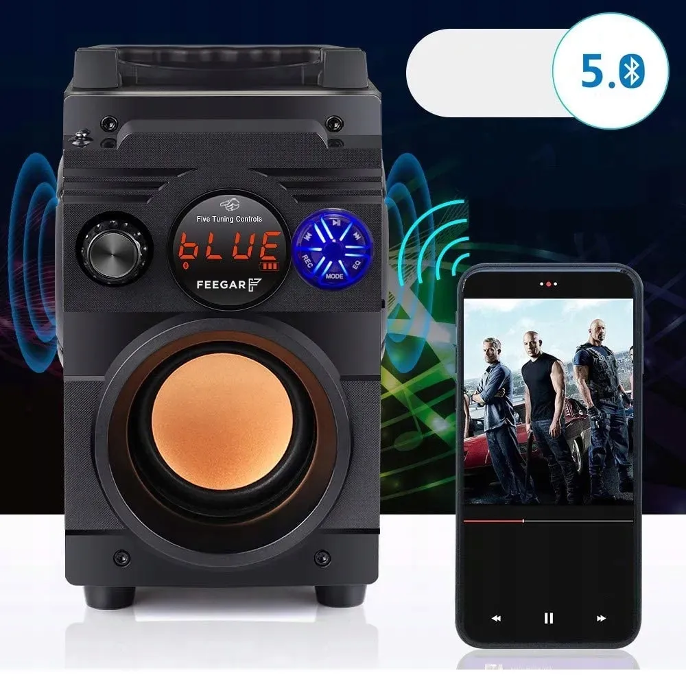 przenosny-glosnik-bluetooth-feegar-karaoke-mikrofo-stan-nowy