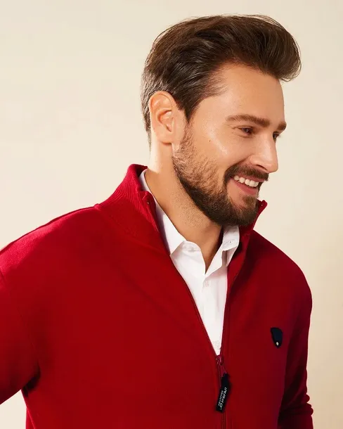 sweter-meski-bawelniany-czerwony-platon-marka-inna