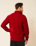 sweter-meski-bawelniany-czerwony-platon-stan-nowy