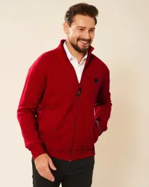 sweter-meski-bawelniany-czerwony-platon