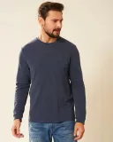 longsleeve-meski-granat-melanz-camaro