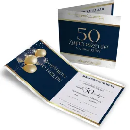 zaproszenie-na-urodziny-50-niebiesko-zlote-z2