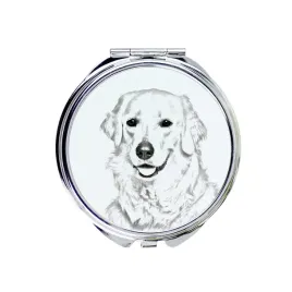 kuvasz-lusterko-kieszonkowe-z-psem-personalizowane-lusterko-do-torebki