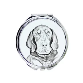 black-and-tan-coonhound-i-lusterko-kieszonkowe-z-psem-personalizowane-lu