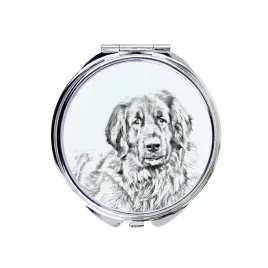 leonberger-lusterko-kieszonkowe-z-psem-personalizowane-lusterko-do-toreb