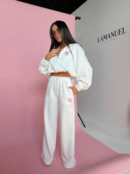 KOMPLET DAMSKI LAMANUEL POSITIVE ECRU