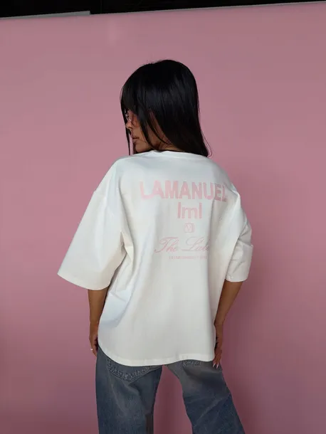 t-shirt-lamanuel-label-ecru-rozmiar-uniwersalny