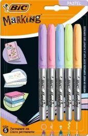 marker-permanentny-pastel-5-kolorow