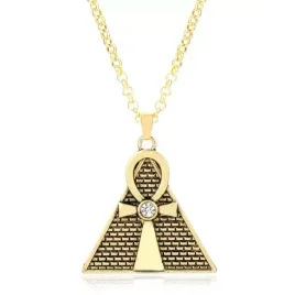 16-0205-naszyjnik-amulet-piramida-krzyz-iiluminati-ankh-au