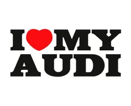 naklejka-i-love-my-audi