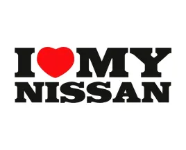 naklejka-i-love-my-nissan