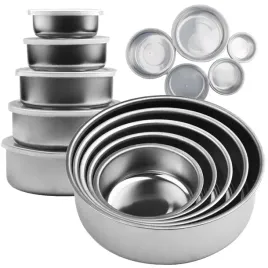 5x-miska-kuchenna-stalowa-nierdzewna-gastronomiczna-miski-z-pokrywkami-5szt