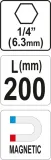 uchwyt-do-bitow-1-4-x-200mm-yato-marka-yato