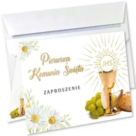 zaproszenia-komunia-kielich-ihs-i-margaretki-148x105-cm-8-szt