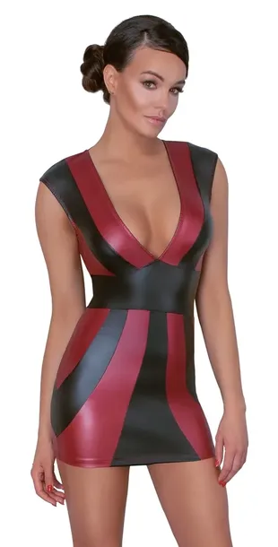 dress-red-black-m-stan-nowy