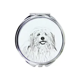 coton-de-tulear-lusterko-kieszonkowe-z-psem-personalizowane-lusterko-do