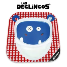 les-deglingos-talerz-z-melaminy-hipopotam-hippipios
