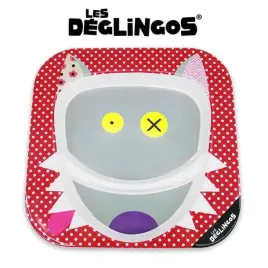 les-deglingos-talerz-z-melaminy-wilk-bigbos