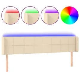 zaglowek-do-lozka-z-led-kremowy-203x16x78-88-cm-tkanina