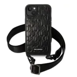 etui-karl-lagerfeld-monogram-plaque-logo-strap-na-iphone-14-plus-czarne-stan-nowy