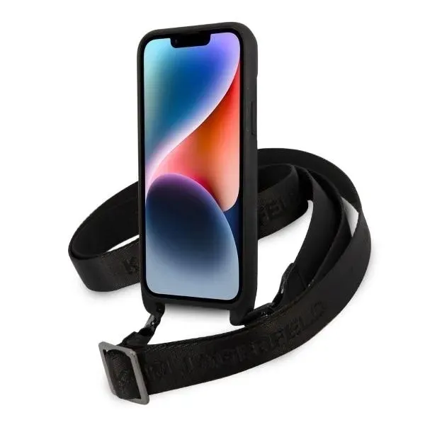 etui-karl-lagerfeld-monogram-plaque-logo-strap-na-iphone-14-plus-czarne-stan-nowy-waga-z-opakowaniem-0-3-kg