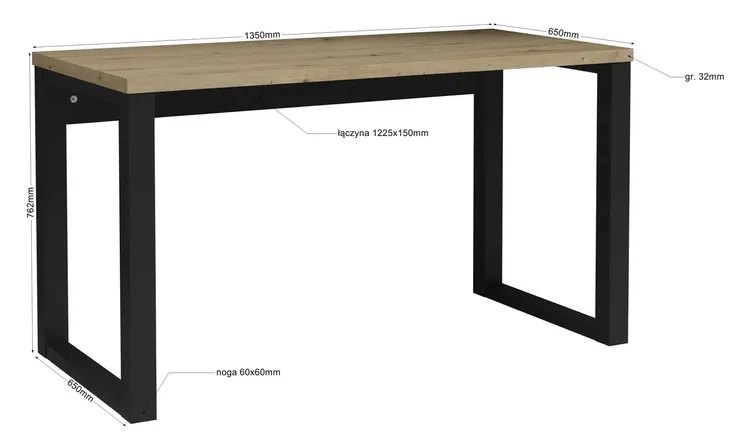 biurko-loft-135x65-stan-nowy