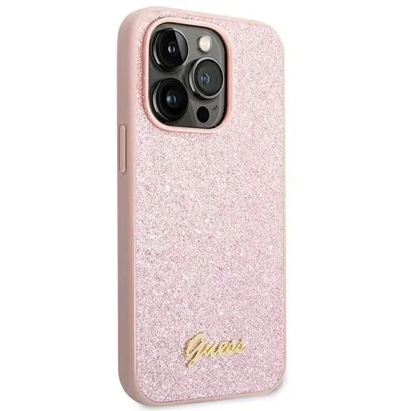 etui-guess-glitter-script-na-iphone-14-pro-rozowe-stan-nowy-waga-z-opakowaniem-0-3-kg