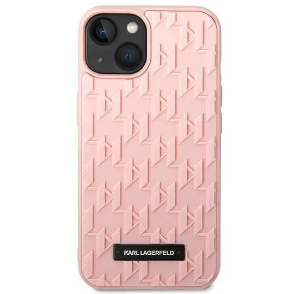 etui-karl-lagerfeld-3d-monogram-na-iphone-14-plus-rozowe