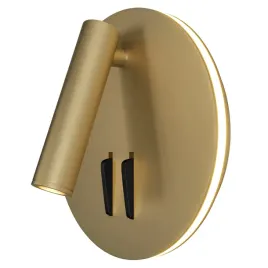 spot-kinkiet-nascienny-los-176-c176-wl-01-6w-mg-led-9w-3000k-zloty