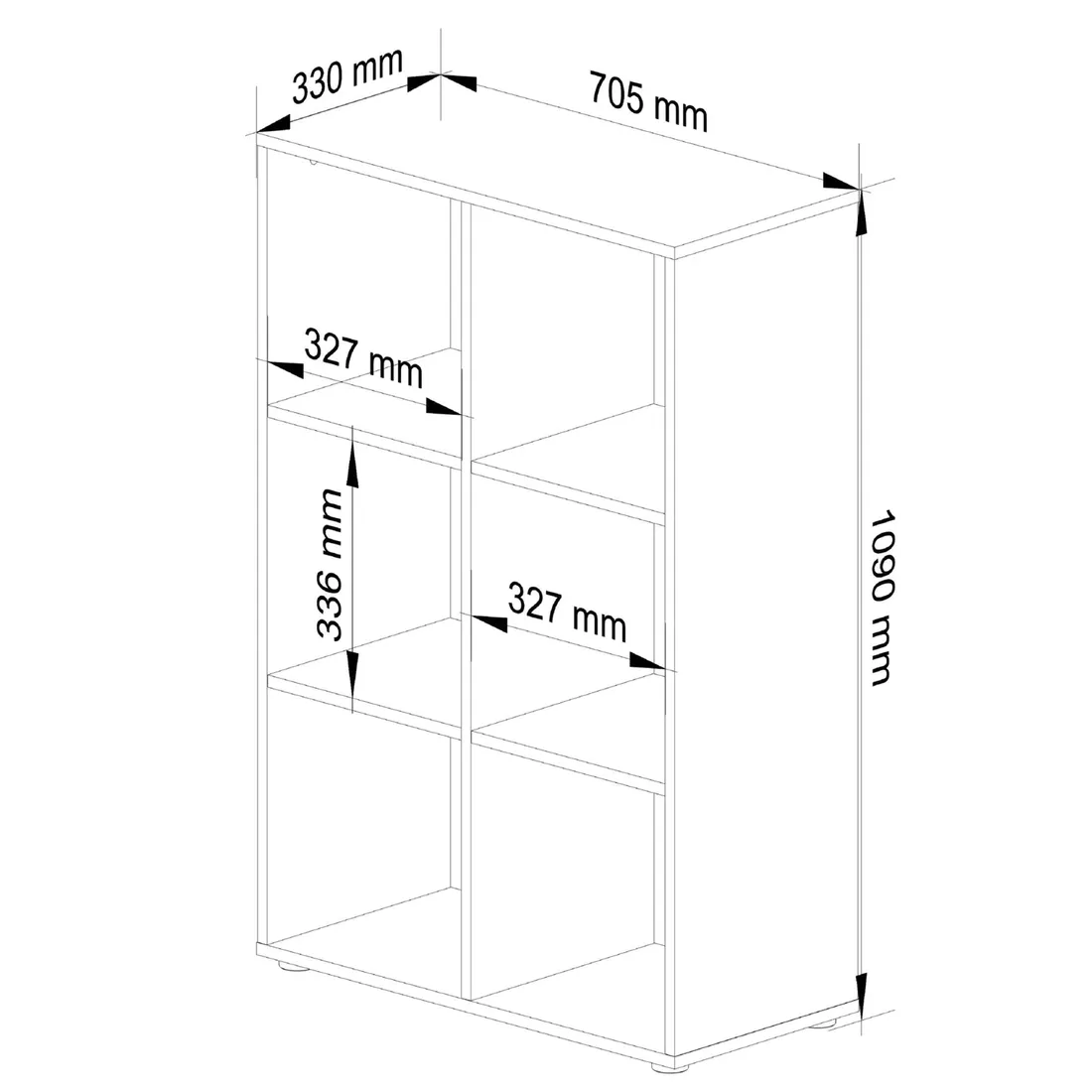 regal-quad-6-polek-bialy