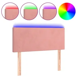 zaglowek-do-lozka-z-led-rozowy-90x5x78-88-cm-aksamit
