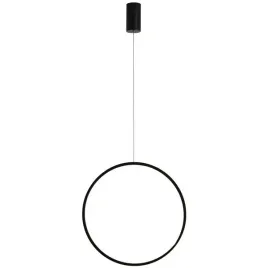 lampa-sufitowa-wiszaca-led-kola-ring-czarna-pilot