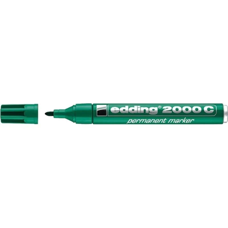 marker-permanentny-e-2000c-edding-15-3mm-zielony